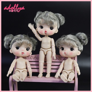 Búp bê bjd 12 bjd 12.8cm mắt 3d 12 khớp động kèm khớp nối và khớp nối