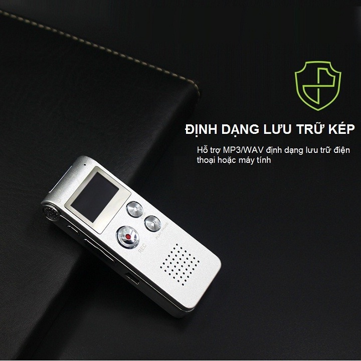 Máy Ghi Âm Stereo  Ak-012 8Gb - Máy Ghi Âm Stereo Chuyên Nghiệp