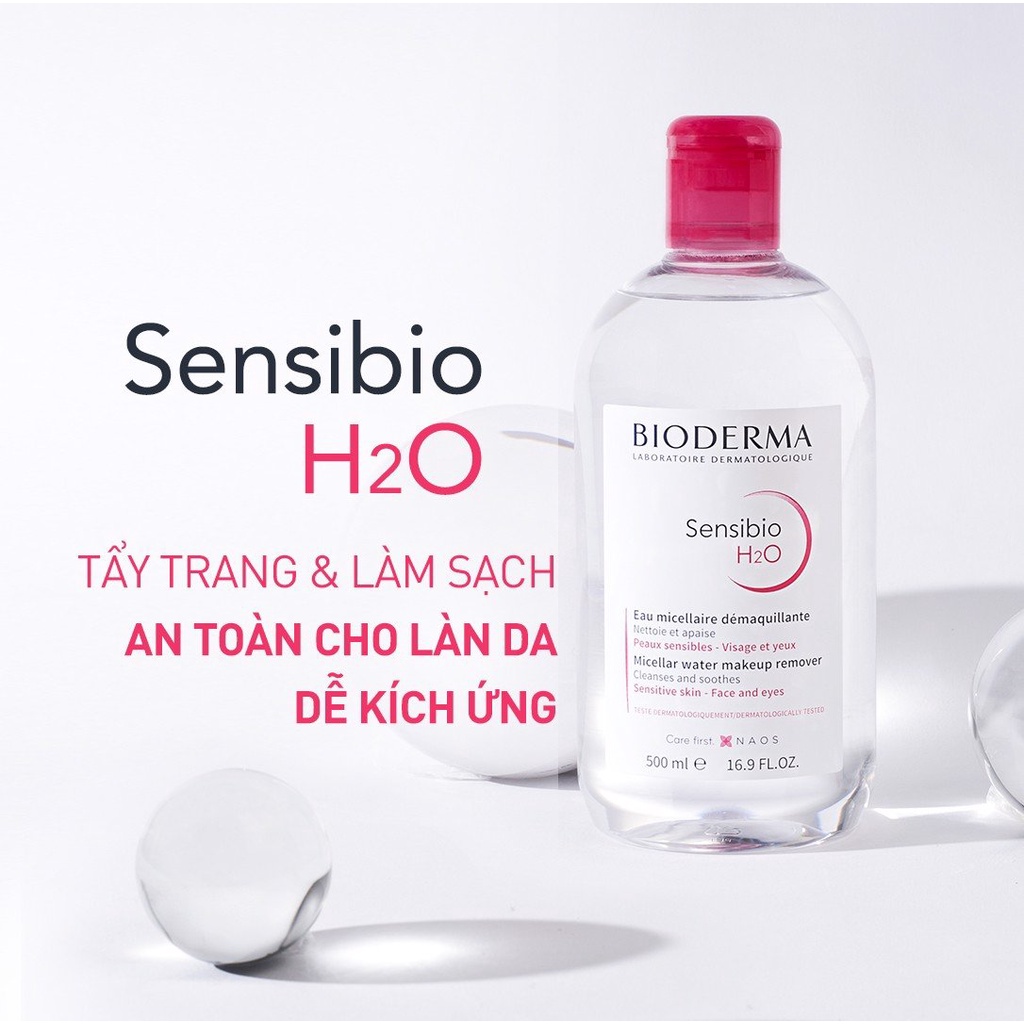 Nước Tẩy Trang Bioderma Sébium H2O 500ml