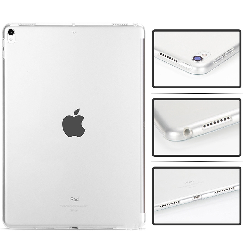 Half edge case for iPad Pro 10.5 A1701 A1709  Vỏ bảo vệ Air 3 2019 A2152 A2123 Ốp lưng can work with keyboard together | BigBuy360 - bigbuy360.vn