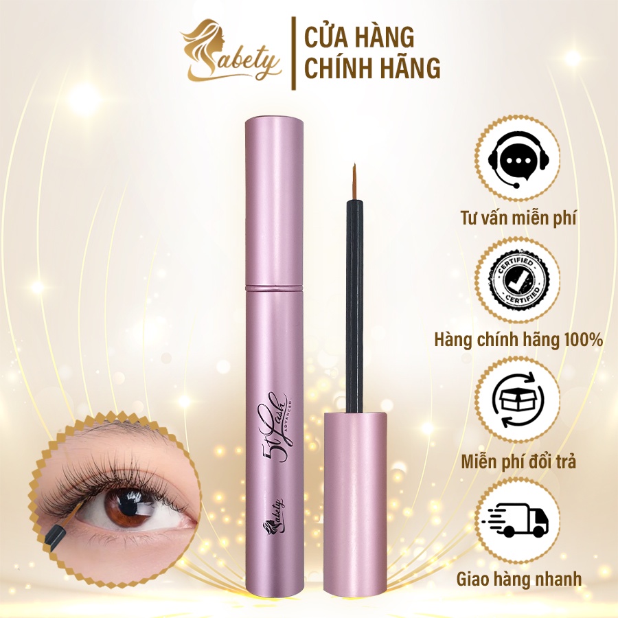 Dưỡng Dài mi 5T Lash - Mi Dài, Dày, Đen hiệu quả sau 14 ngày (5ml)