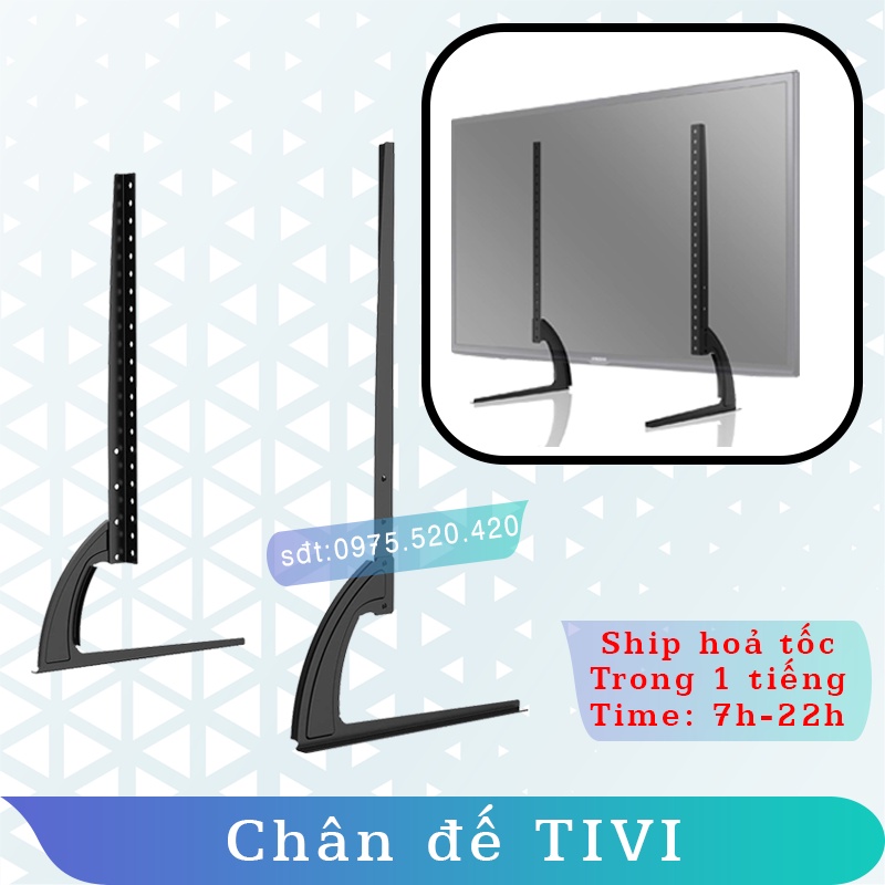 [24-65inch] Chân đế TIVI đa năng - Chân đế màn hình - [Tải trọng 35kg] Tương thích mọi loại TIVI