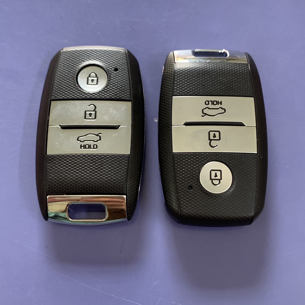 Vỏ Chìa Khóa 3 Nút Bấm Điều Khiển Từ Xa Cho Xe KIA  - 3 Nút Bạc