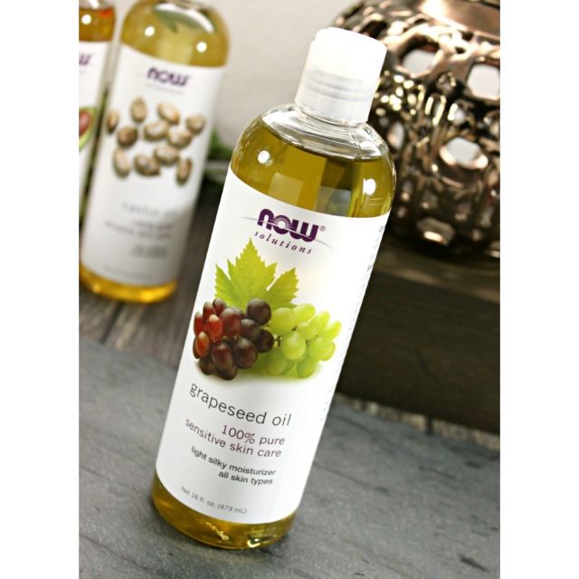 Dầu Hạt Nho - Grapeseed Oil - Now Solutions - Dầu dưỡng cho da dầu mụn | BigBuy360 - bigbuy360.vn