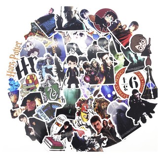combo 30-60 sticker harry postter decal ép lụa bóc dán/ hình dán harry postter