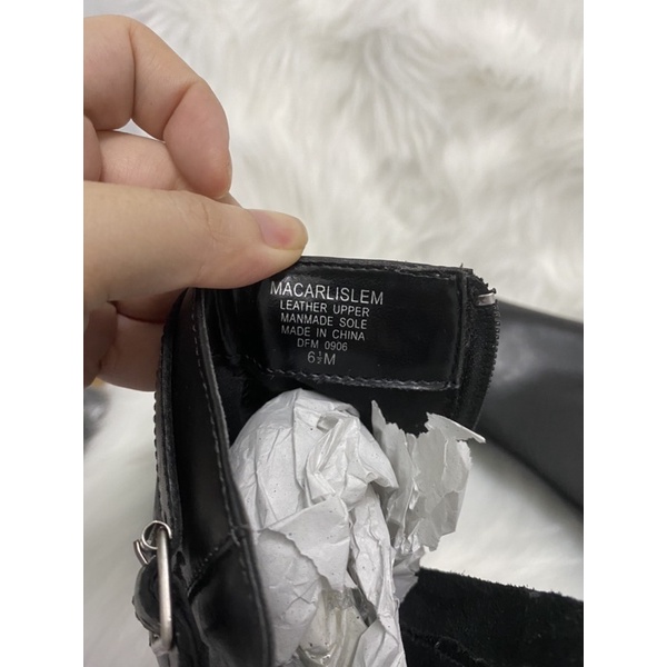 Giày boots da thật Size 36,5