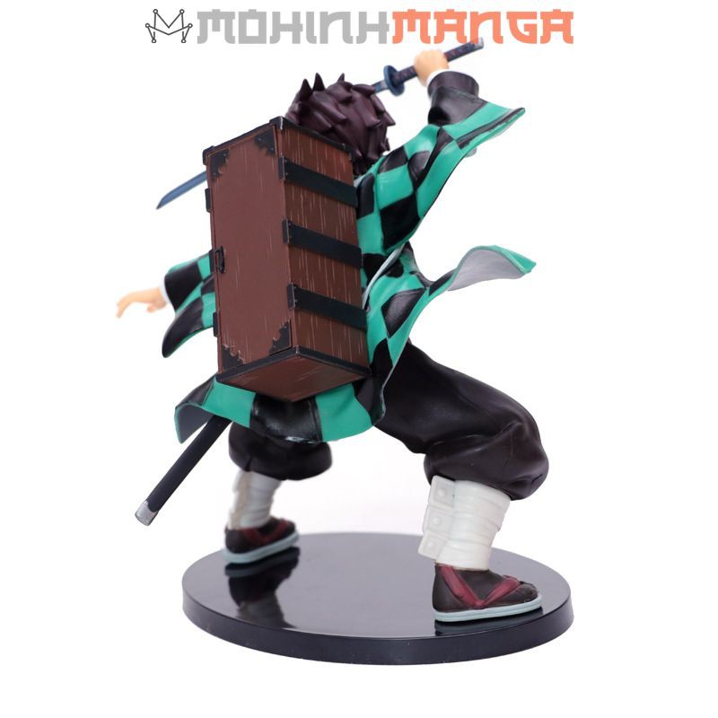 Mô hình Tanjiro đeo thùng cầm kiếm  figure Kimetsu no Yaiba Thanh Gươm Diệt Quỷ Cứu Nhân Zenitsu Kamado
