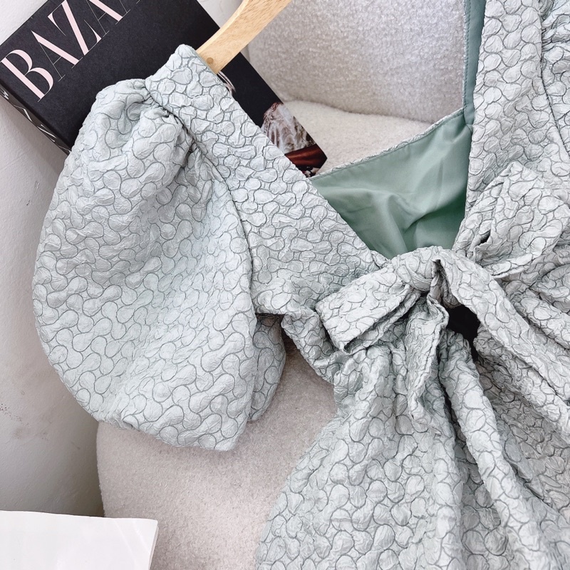 Đầm Baby doll tay phồng mẫu mới