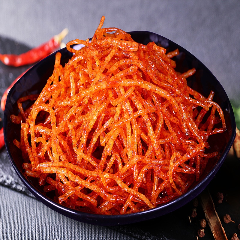 [ Hương vị tuổi thơ ] Combo 20 gói tăm cay / Snack Hình Tokbokki món ăn vặt siêu ngon