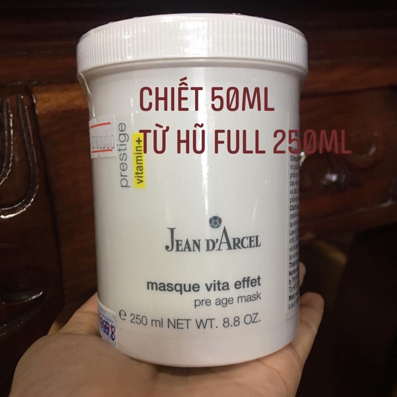 MẶT NẠ TRẮNG SÁNG ẨM DA JEAN D'ARCEL PRE AGE MASK 50ml