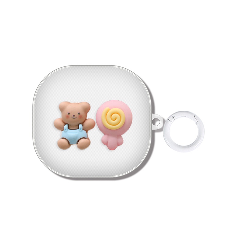 Vỏ Bảo Vệ Hộp Sạc Tai Nghe Anker Soundcore Liberty AIR 2 PRO / Life P3 Bằng Silicon Trong Suốt Họa Tiết Hoạt Hình Dễ Thương