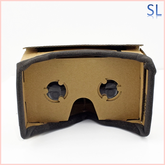 Virtual Reality Glasses Google Cardboard 3D Glasses VR Box Movies for iPhone 5 6 7 Smart Phones