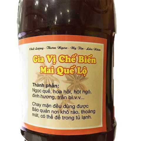 Rượu mai quế lộ 500ml