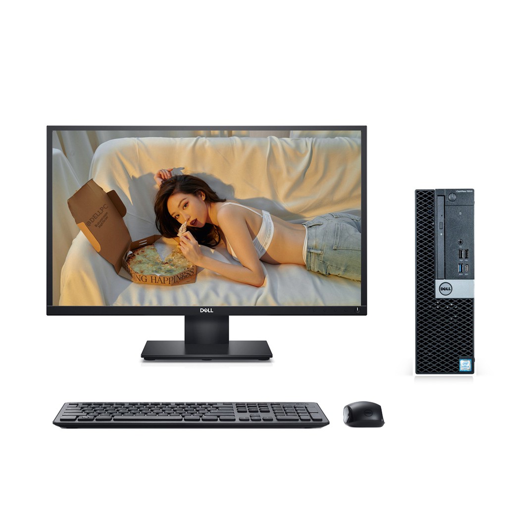 Bộ máy tính để bàn Dell OPTIPLEX 7050, E4S2M22 /Màn hình Dell 22 inch FullHD/Chuột phím Dell