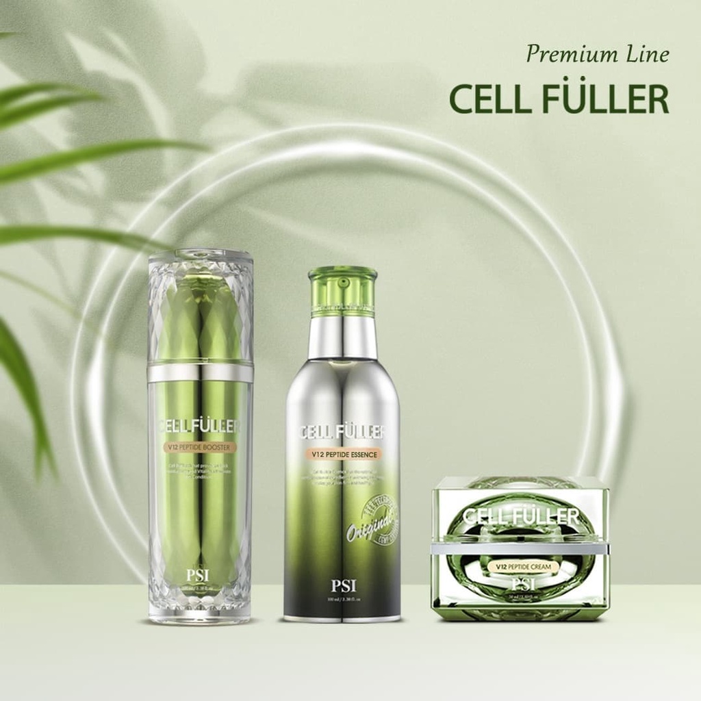Bộ 3 nước thần Psi Cell Fuller v12 peptide dưỡng da chuyên sâu Pion Tech