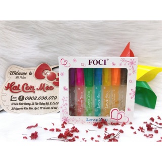 Nước Hoa Cây Viết Foci Love You Hộp 7 cây 10ml