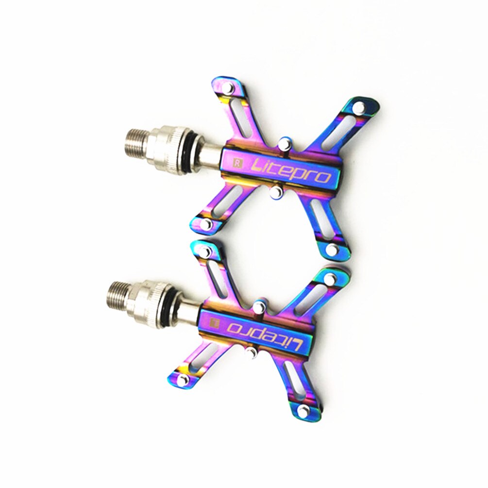 Bàn đạp xe đạp Litepro Rasko Butterfly BMX hợp kim nhôm chữ U cao cấp