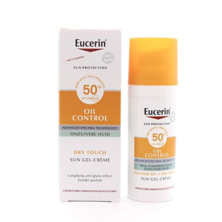 Kem Chống Nắng Kiểm Soát Dầu Eucerin Cho Da Nhờn, Da Mụn Chỉ Số Chống Nắng SPF50+