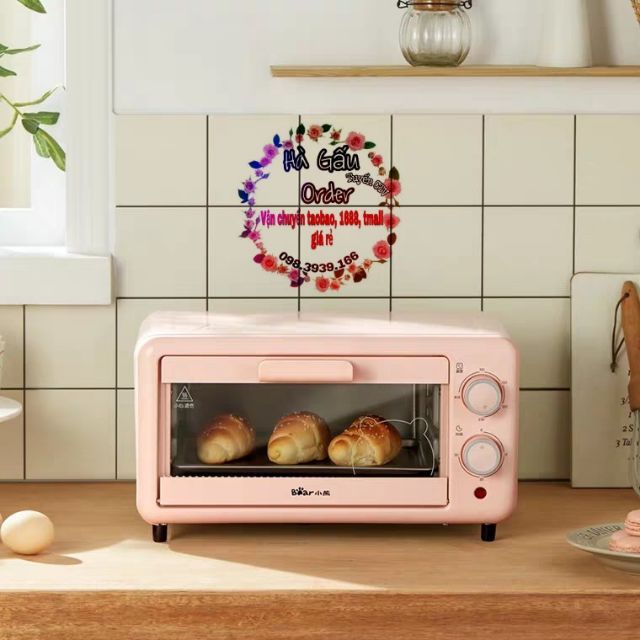 Lò nướng bánh Bear  SẴN- có đồ nướng tặng kèm  hagauorder hagauorder