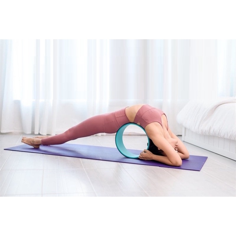 Vòng tập yoga 33cm khung nhựa ABS bọc TPE nặng chuẩn 1.3kg 4.9