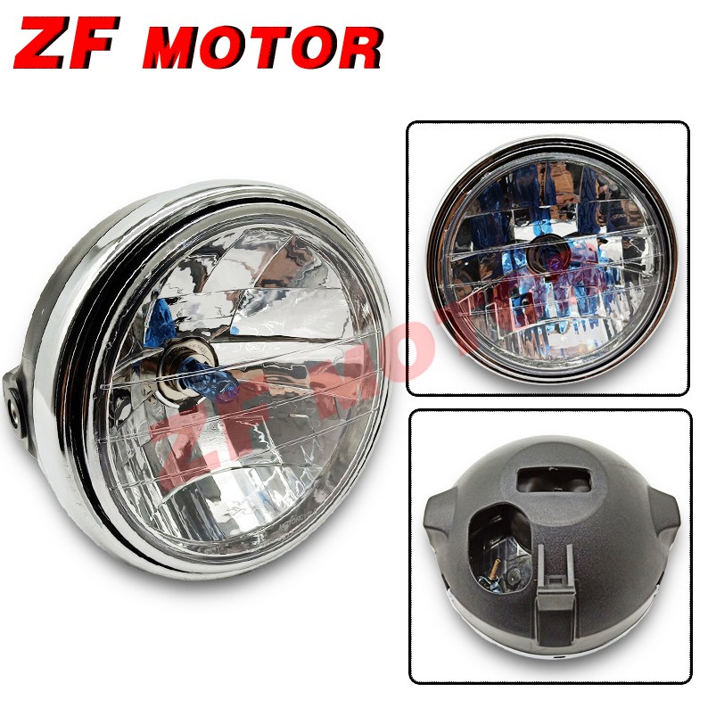 Đèn Pha Đầu Tròn Cho HondaCB400 VTEC I II III IV CB750 VTR250 Hor CB Hornet 250