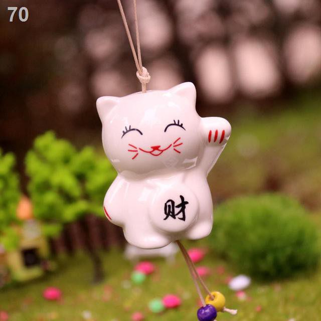 Chuông gió mèo chiêu tài may mắn dễ thương