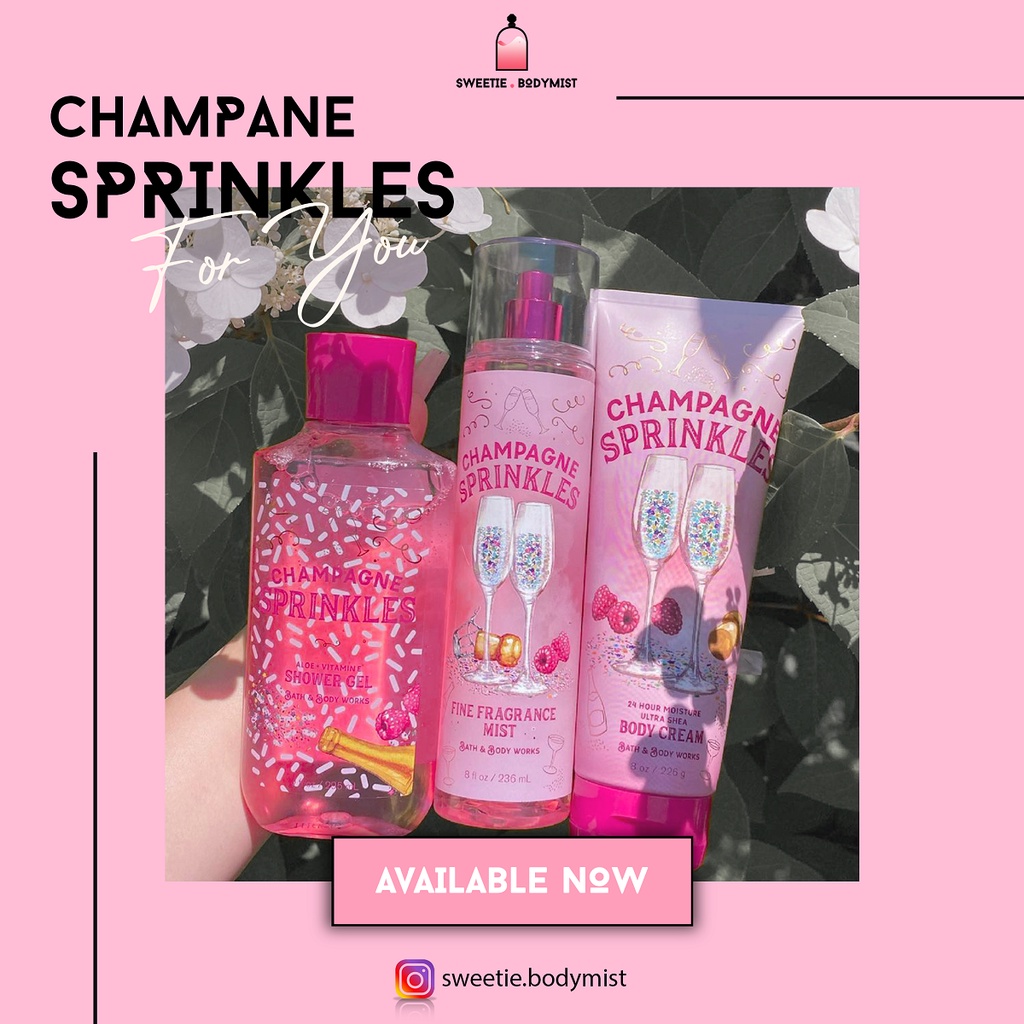 [Bodymist] Xịt Thơm Toàn Thân - Champagne Sprinkles