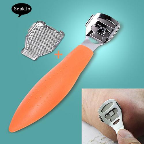Đồ Chơi Nhân Vật SK SK Độc Đáo Sáng Tạo☀Dụng Cụ Dũa Bàn Chân Kèm 10 Lưỡi Dao