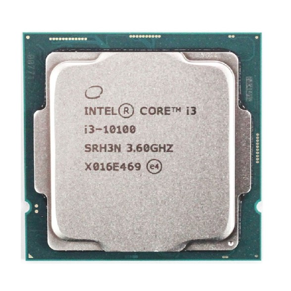 CPU Intel Core I3 10100 Tray  - 10105 TRAY  New không fan bảo hành 36 tháng KO QUẠT