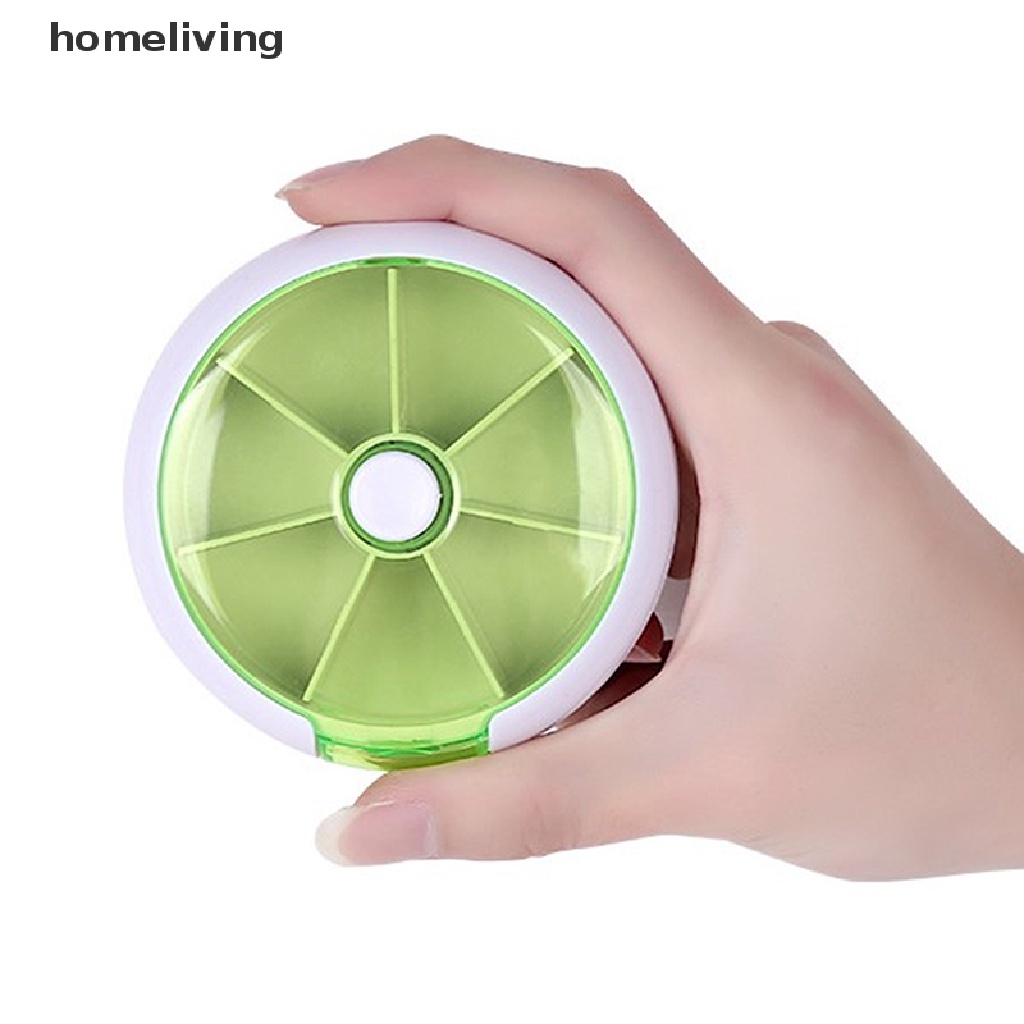 Hộp Đựng Thuốc 7 Ngày Có Thể Xoay Tiện Lợi