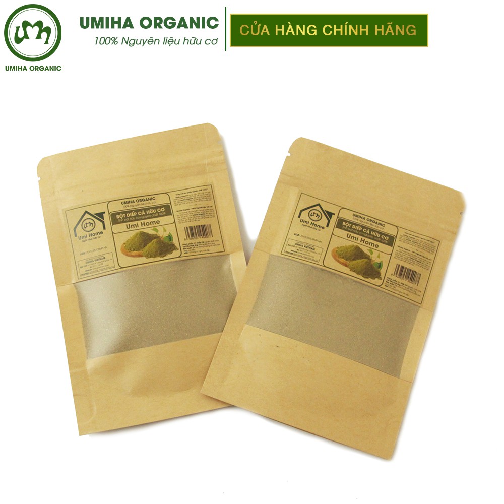 [Mã FMCGMALL -8% đơn 250K] Bột Diếp Cá nguyên chất UMIHA 40G - Dùng cho đắp mặt dưỡng trắng da loại bỏ mụn hiệu quả | BigBuy360 - bigbuy360.vn