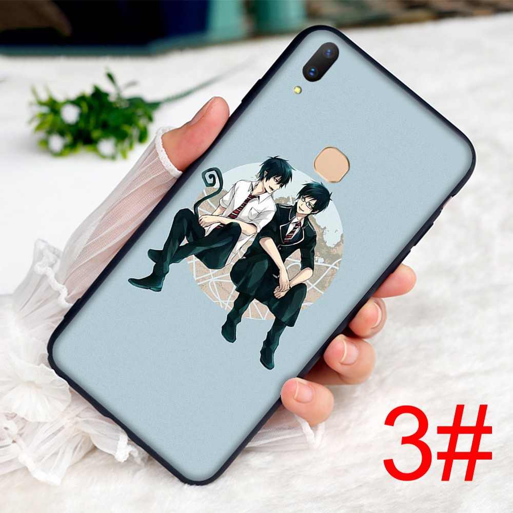 Ốp Điện Thoại Mềm Hình Blue Exorcist Cho Realme Narzo C1 C2 C3 C11 C12 C17 7i 20 Pro