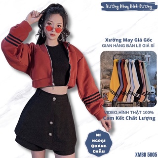 Áo Khoác Nỉ Nam Nữ Form Rộng Unisex Hàng QC Dày Dặn Áo Khoác Khoá Kéo Nỉ Ngoại Jackets Thun Nỉ in ANGEL-LAND A - AK3360