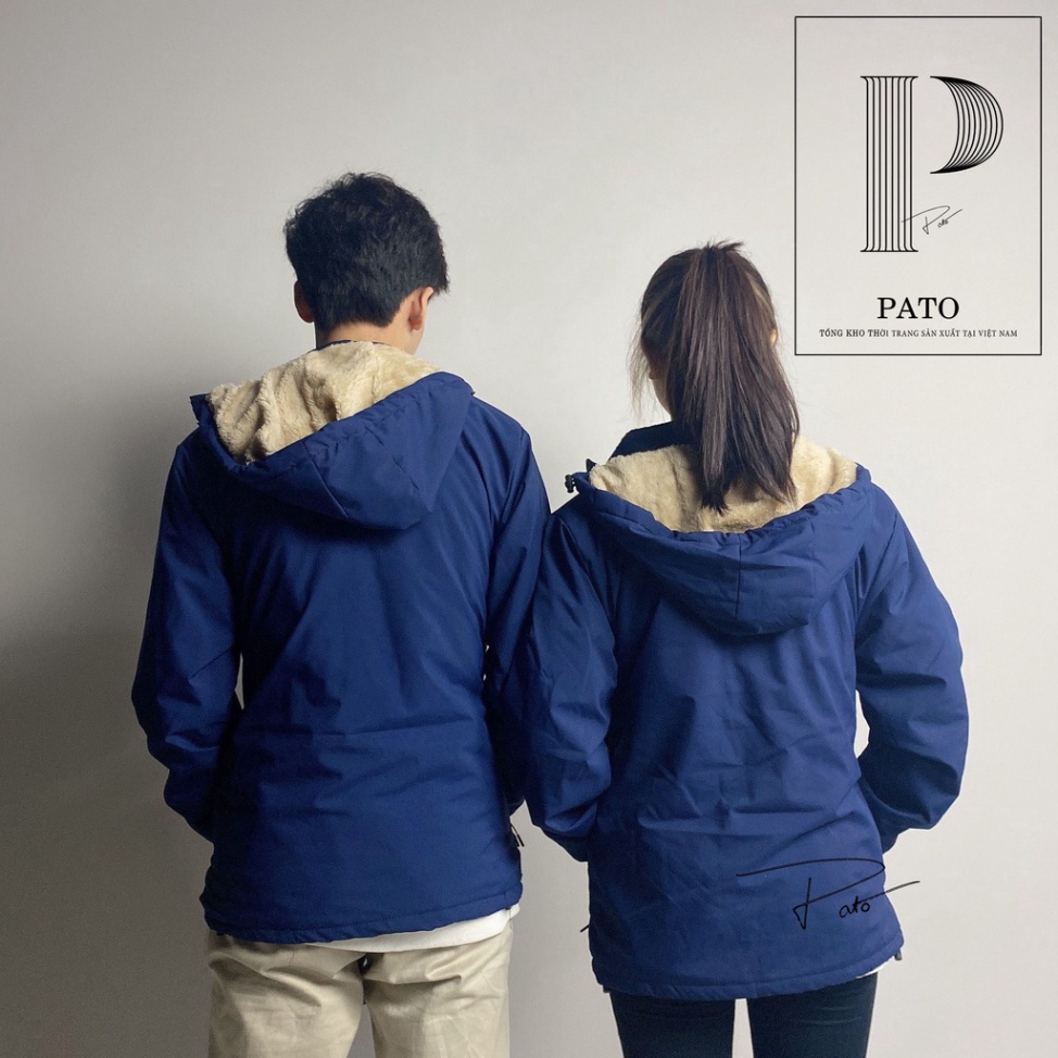Áo gió nam nữ 3 khóa lót lông vàng loại đẹp giữ ấm tốt, chất gió tráng bạc chống thấm nước không phải màu | BigBuy360 - bigbuy360.vn