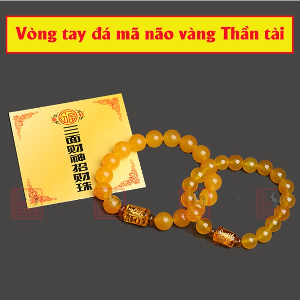 Vòng tay phong thủy vàng Tài Lộc nam nữ mang lại may mắn thịnh vượng giàu có  - TÔ TÂM QUANG