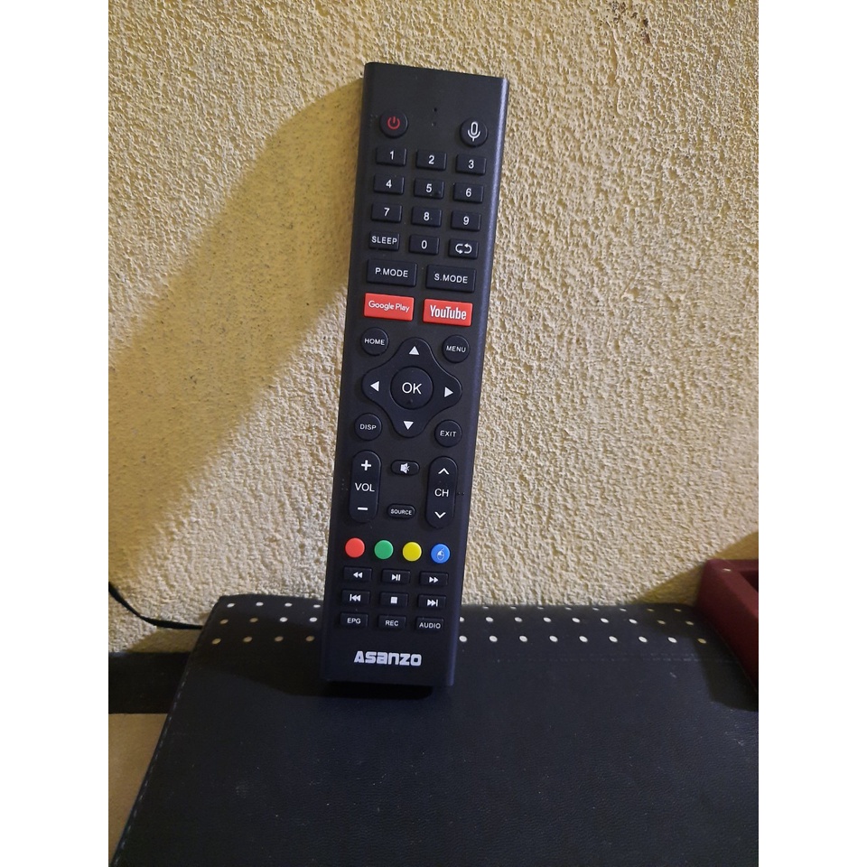 Remote Điều khiển TV Asanzo giọng nói- Hàng mới chính hãng theo máy 100% Tặng kèm Pin!!!