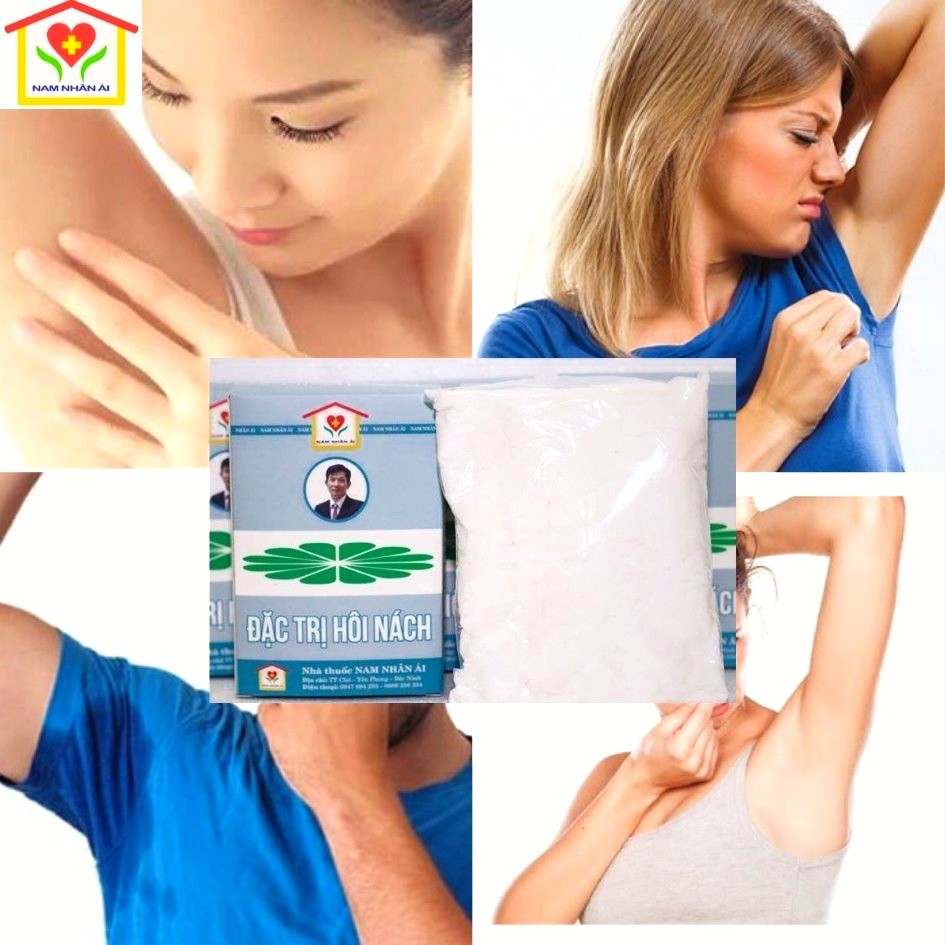 Hôi nách, hôi chân, khử mùi hiệu quả gia truyền Ông Lam