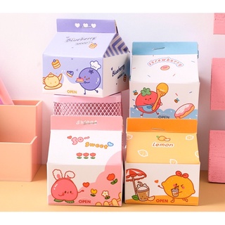 Hộp sữa giấy note 😍😍
