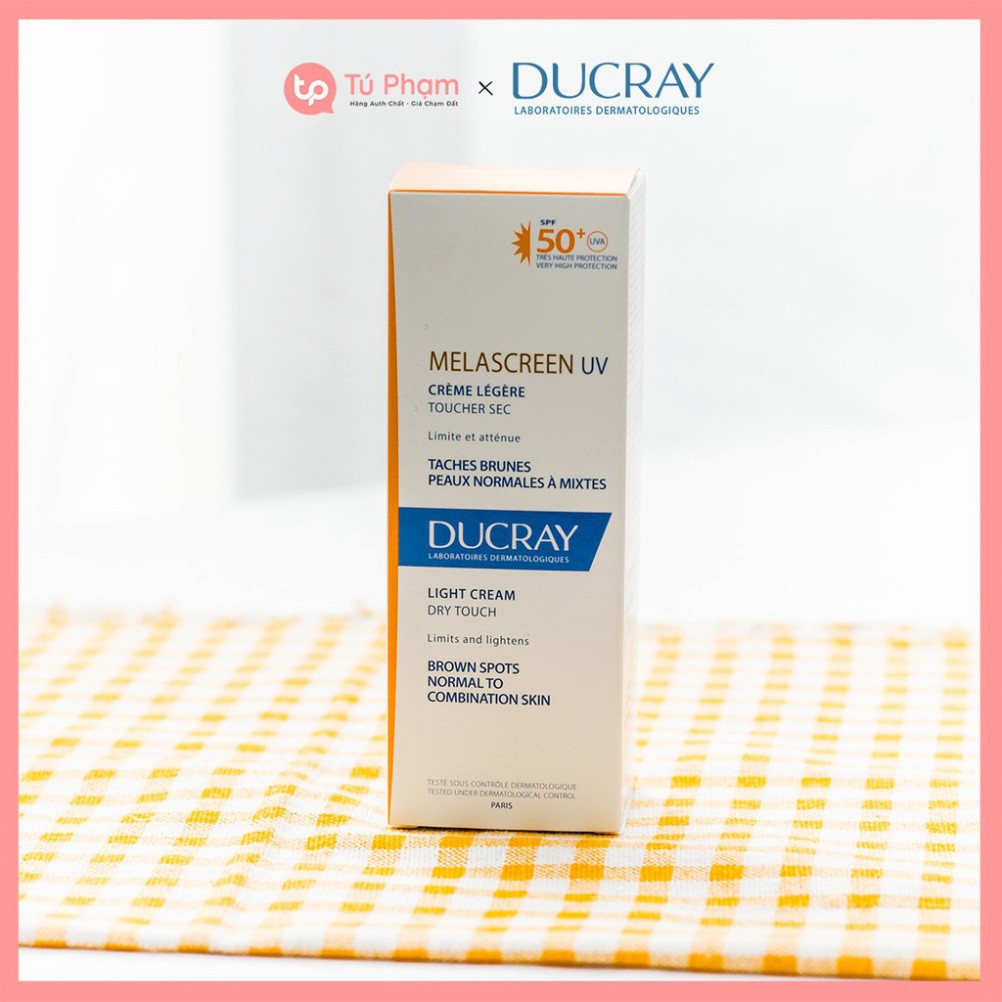 SALE NGÀY HÈ Kem Chống Nắng Ducray Melascreen UV Light Cream SPF 50+ 40ml SALE NGÀY HÈ