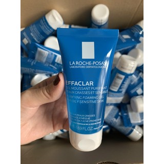 [Hàng nhập khẩu]  Gel Sữa Rửa Mặt La Roche Posay Effaclar Purifying Foaming Gel Dành Cho Da Dầu, Nhạy Cảm 50ml