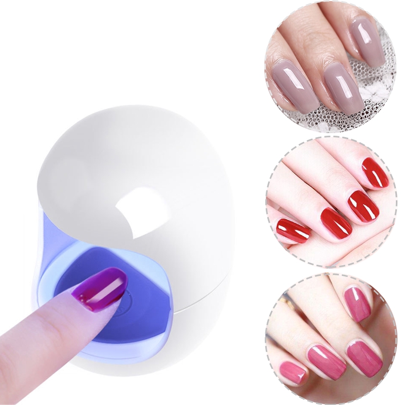 Đèn LED UV Sấy Khô Sơn Móng Tay Sử Dụng Tiện Lợi