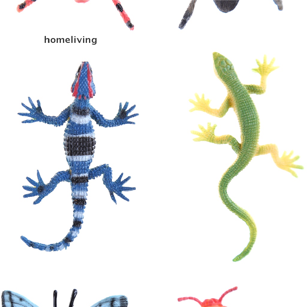 Set 12 Mô Hình Côn Trùng Bằng Nhựa Đồ Chơi Cho Bé