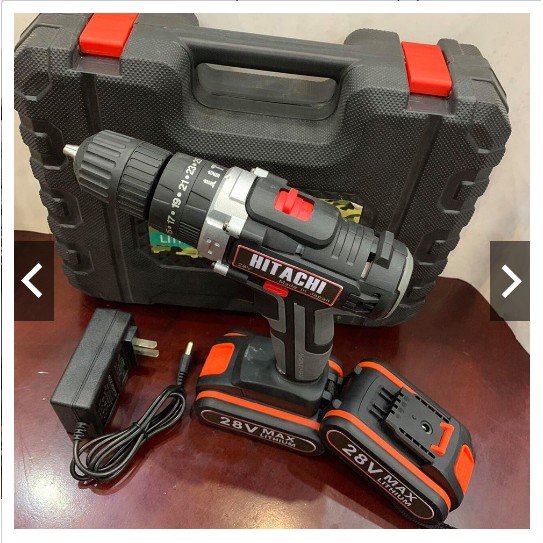 Máy khoan búa dùng pin Hitachi 28v