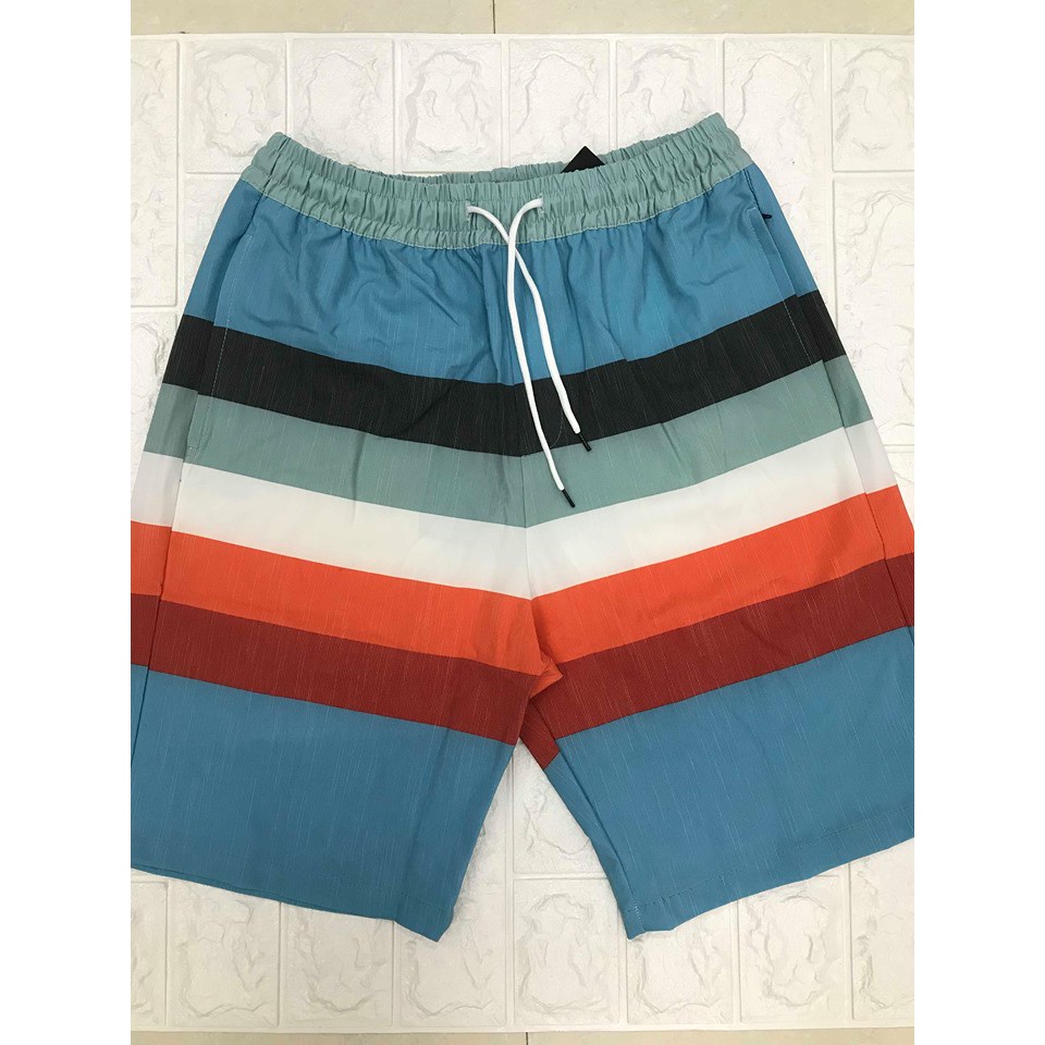 Quần short đi biển nam có túi 2 bên
