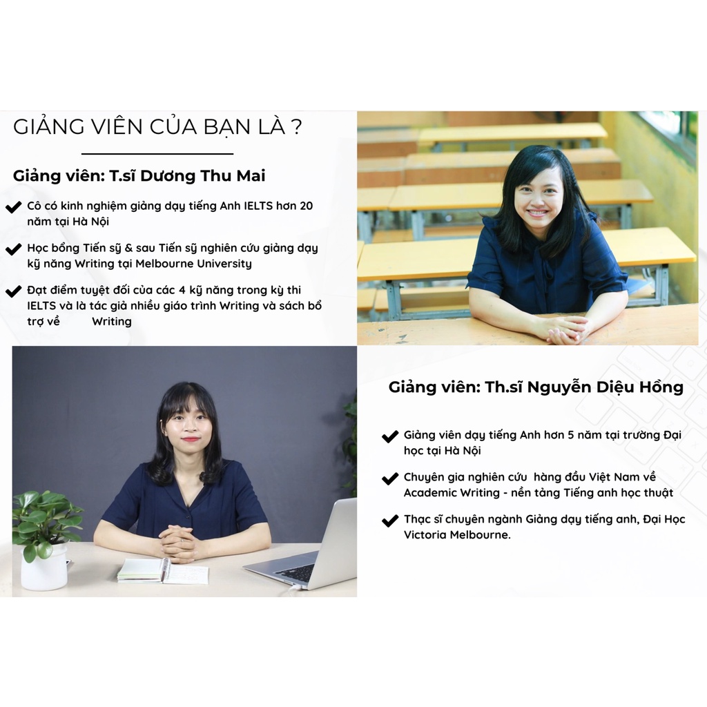 Khoá học ielts writing - Nền tảng viết tiếng anh học thuật