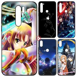 Ốp điện thoại silicon mềm in hình anime Sword Art Online mẫu AC185 cho Xiaomi Redmi Note 8 7 6 5 Pro 5A Prime