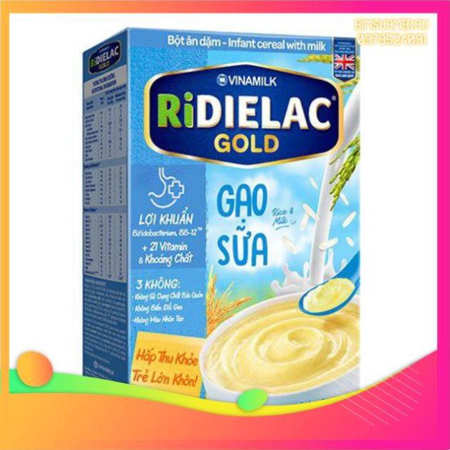 Bột ăn dặm nestle cerelac và vinamilk gạo sữa dinh dưỡng 200g date 12/2021