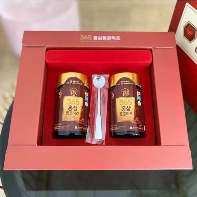 Cao Hồng Sâm Hàn Quốc 6 Năm Tuổi Cao Hồng Sâm Đông Trùng Hạ Thảo Oanhtraicay