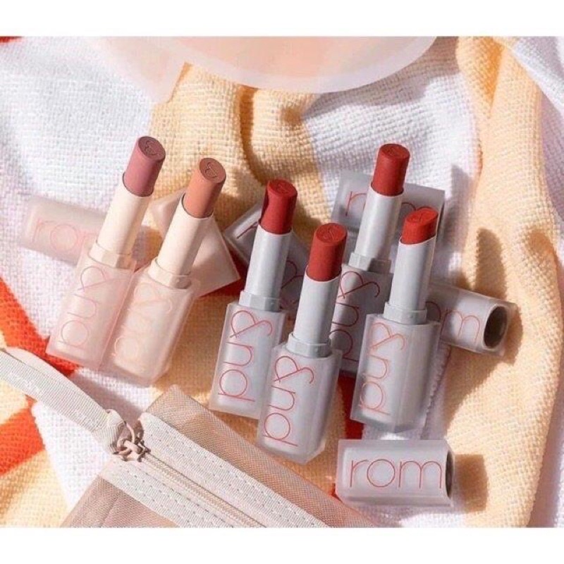 Son Thỏi Lì Romand Zero Matte Lipstick - Shell Beach Nude Collection