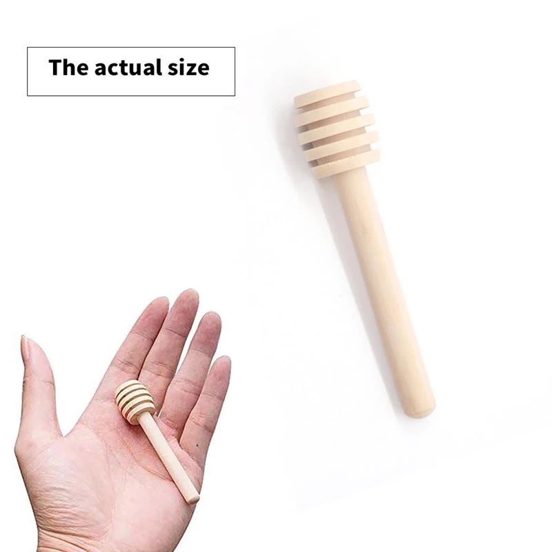 Que gỗ mini 8cm chất lượng cao dùng để khuấy mật ong / pha trà / cà phê